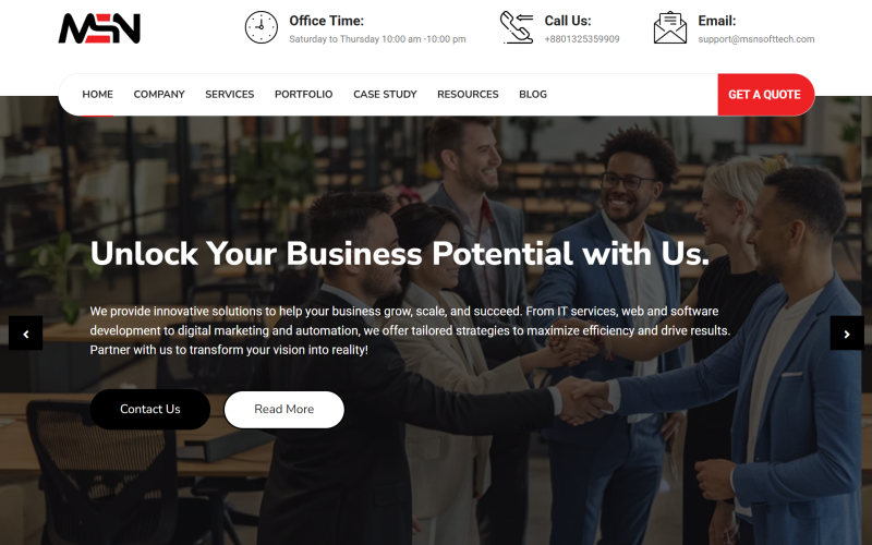 Multipurpose Business CMS